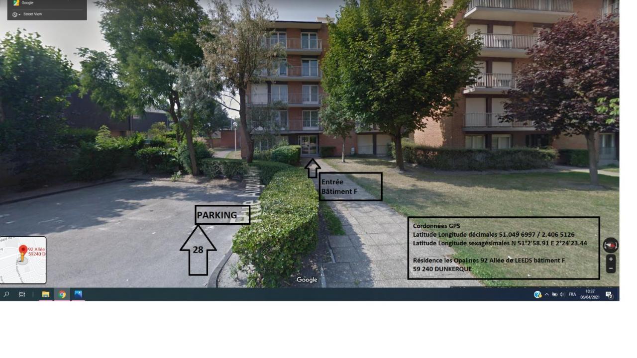 Ferienwohnung Opaline T3 Lumineux Avec Patio Et Parking Prive Dunkirk Exterior foto